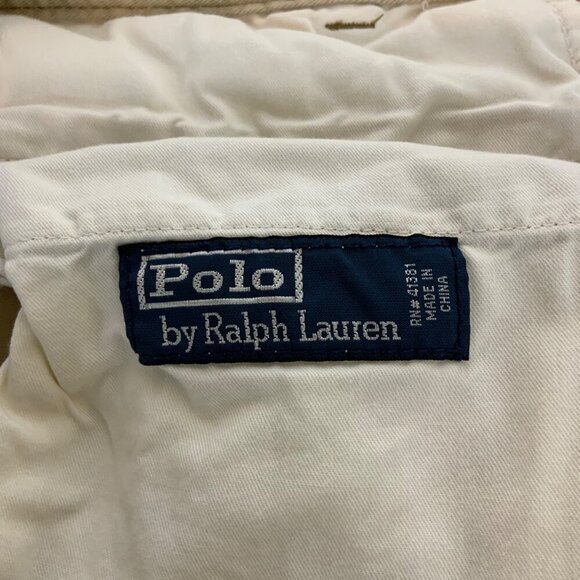 Polo Ralph Lauren Mens Khaki Cargo Shorts Size 40 Cotton With Multiple Pockets - Picture 5 of 8